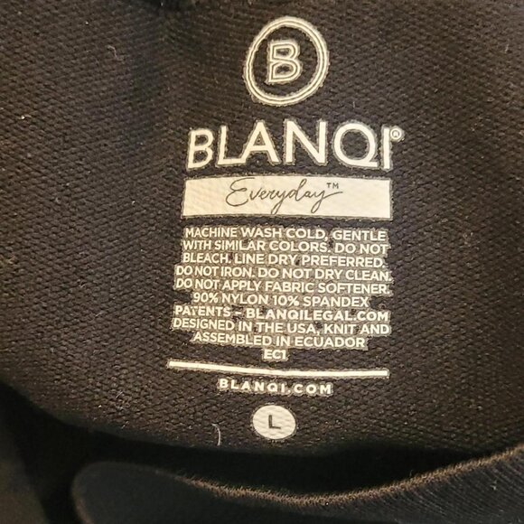 Blanqi Maternity Large Black seamless leggings #leggings - Picture 2 of 4